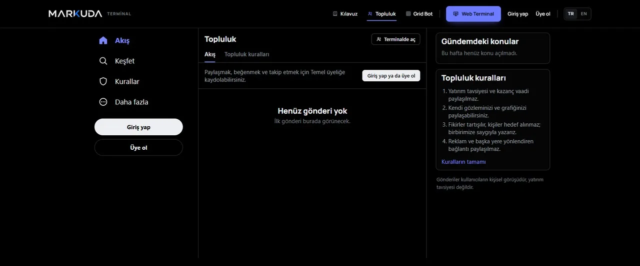 Topluluk akışı